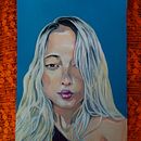 Meu projeto do curso: Retrato com pintura a óleo: explore luz e sombras se chama "Nuvens". Artes plásticas, Pintura, e Pintura a óleo projeto de Weverton Sousa - 03.06.2023