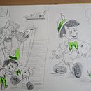 Mi proyecto del curso: Técnicas narrativas para historias ilustradas. Een project van Traditionele illustratie, Aquarelschilderen, Stor, telling, Stor, board, Kinderillustratie, Verhaallijn y Fictie schrijven van Rosana Boullosa Gomez - 05.06.2023