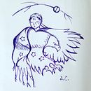 My project for course: Daily Sketching for Creative Inspiration. Ilustração tradicional, Esboçado, Criatividade, Desenho, e Sketchbook projeto de Dhriti Chakraborty - 05.06.2023