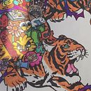 Tiger Doodle . Schițe, Desen în creion și Desen în creion colorat de Josh Wessel - 05.20.2020