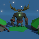 Guardian del Bosque . Un proyecto de 3D, Modelado 3D, Videojuegos, Diseño de personajes 3D y Diseño de videojuegos de Kamilo Alejandro Zapata Zapata - 01.06.2023