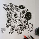 Ink Art. Un progetto di Illustrazione tradizionale di Lyndon Jacobs - 06.06.2023