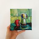 My project for course: Contemporary Oil Painting Techniques. Projekt z dziedziny  Sztuki piękne,  Malarstwo i Malarstwo olejowe użytkownika Svetlana Volchak - 06.06.2023