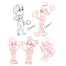 Mi proyecto del curso: Diseño de personajes para animación con Photoshop. Een project van Animatie, Ontwerp van personages y Karakteranimatie van Jorge Barrera Mozo - 07.06.2023