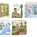 My project for course: Graphic Humor: Give us our Daily Comic Strip. Ilustração tradicional, Comic, Desenho a lápis, Desenho, e Narrativa projeto de tom_zaino - 08.06.2023