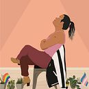 Portraits - Various Stages. Un proyecto de Ilustración tradicional de Jill Savory - 09.06.2023