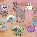 My project for course: Illustration of Adorable Characters Inspired by Nature Ein Projekt aus dem Bereich Design von Figuren, Zeichnung, Digitale Illustration und Digitale Zeichnung von Ián Garcés - 08.06.2023