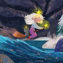 My project for course: Children’s Illustration with Procreate: Paint Magical Scenes. Ilustração tradicional, Ilustração digital, Ilustração infantil, Pintura digital, e Álbum ilustrado projeto de Dina Mullern - 09.06.2023