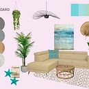 Mi proyecto del curso: CASA PLAYA. Projekt z dziedziny Projektowanie wnętrz,  Dekoracja wnętrz, Dekoracja wnętrz, Teoria barw i Projektowanie przestrzeni użytkownika MIRIAM SERRANO SANCHEZ - 10.06.2023