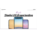 Mi proyecto del curso: Diseño UX UI para landing pages: cuenta una historia única. Projekt z dziedziny UX / UI i Web design użytkownika Danny Espinosa Díaz - 07.06.2023