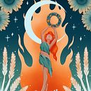 Mi proyecto del curso: Procreate: técnicas de ilustración creativa . Ilustrație tradițională, Ilustrație digitală și Desen digital de Irene Suárez - 06.11.2023