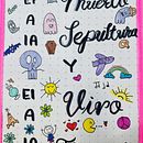 Mi proyecto del curso: Dibujo y hand lettering creativo para principiantes. Un progetto di Illustrazione tradizionale, Lettering, Disegno, H e lettering di EVELIN RUIZ - 12.06.2023