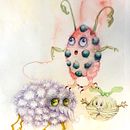 First sketch for my project for course: Whimsical Sketchbook: Draw Imaginary Creatures from Nature Ein Projekt aus dem Bereich Bleistiftzeichnung, Zeichnung, Aquarellmalerei, Sketchbook und Naturalistische Illustration von Karina Mosegård - 12.06.2023