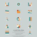 smART data - smart & arty shots of personal life data. Un progetto di Design dell’informazione, Design, Graphic design, Creatività, Stor e telling di Birgit Fricke - 12.06.2023