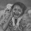 Dibujo Realista. Traditional illustration, Pencil Drawing, Realistic Drawing, Portrait Drawing, Artistic Drawing, and Children's Illustration project by Brad Méndez - 04.18.2022