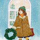 Christmas character illustration Ein Projekt aus dem Bereich Traditionelle Illustration von Mina Galan - 20.12.2022