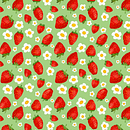 Strawberry Fields Surface Pattern Ein Projekt aus dem Bereich Traditionelle Illustration, Grafikdesign, Musterdesign und Digitale Illustration von Mina Galan - 02.05.2023