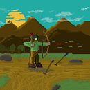 INTRODUCCION PIXEL ART Cazador. Un progetto di Character design, Videogiochi, Pixel art e Progettazione di videogiochi di Santiago Repetto Cirio - 14.06.2023