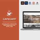 CafeCaff: Introducción al Desarrollo Web Responsive con HTML y CSS. Een project van Webdesign,  Webdevelopment, CSS y HTML van Miguel Ulises Perez Montiel - 11.06.2023