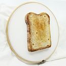 Realistic breakfast embroidery . Embroider, Arts, Crafts, Textile Design, 3D, Punch Needle, Sculpture, and Creativit project by Youmeng Liu - 06.15.2023