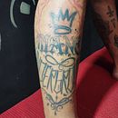 Meu projeto do curso: Lettering para tatuagem. Een project van Kalligrafie,  Belettering y  Tatoeageontwerp van Katielli Moreira - 15.06.2023