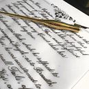 Calligraphy-Copperplate . Projekt z dziedziny  Kaligrafia użytkownika mrs_candy91 - 16.06.2023