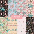 Meu projeto do curso: Design de padrões ilustrados . Ilustrasi tradisional, Desain Pola, Ilustrasi Digital, Pencetakan, Dan Lukisan Guas proyek oleh Daniela Frederico Lopez - 06.15.2023