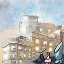 Mi proyecto del curso: Dibujo, pintura y digitalización en Photoshop de mundos imaginarios. Un projet de Esquisse , Dessin, Illustration numérique, Illustration architecturale , et Narration de Anna Afinogenova - 17.06.2023