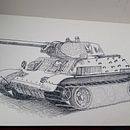 Ilustración editorial Militar. Traditional illustration, Product Design, Drawing, and Editorial Illustration project by omarsd7 - 06.06.2023