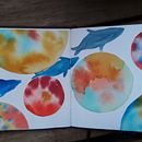 Mein Abschlussprojekt für den Kurs: Kreatives Sketching mit Aquarell für Anfänger. Ilustração tradicional, Esboçado, Criatividade, Desenho, Pintura em aquarela, e Sketchbook projeto de horn_claudia - 18.06.2023