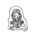 Sana <3. Projekt z dziedziny Trad, c, jna ilustracja, Kreat, wność,  R i sunek użytkownika Daniela Castellanos - 19.06.2023