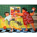 Pinturas . Ilustrație tradițională de Mario Albarracin - 06.20.2023