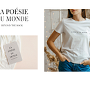 LA POÉSIE DU MONDE. Un progetto di Design, Pubblicità, Br, ing, Br, identit, Costume design e Graphic design di Anna Olivé Blasco - 20.06.2023