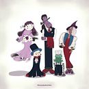 Meu projeto do curso: Fábrica de personagens ilustrados. Projekt z dziedziny Trad, c, jna ilustracja, Projektowanie postaci, Ilustracja c, frowa, Ilustracje dla dzieci i Narracja użytkownika Brenda Brêttas - 20.06.2023