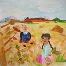 Mi proyecto del curso: Creación de personajes ilustrados con papel. Traditional illustration, Character Design, Collage, Paper Craft, Children's Illustration, and Creating with Kids project by Mirtha Graciela Ancalao - 06.21.2023
