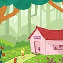 Meu projeto do curso: Ilustração infantil: conte histórias com personagens e cenários Ein Projekt aus dem Bereich Traditionelle Illustration, Design von Figuren, Zeichnung, Digitale Illustration und Kinderillustration von Charles - 21.06.2023