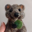 My project for course: Needle Felting Animal Creation. Un progetto di Artigianato, Fiber Art, Needle felting, Textile Design e Design di giocattoli di madeleine.j.cooper - 20.06.2023
