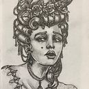 Madame la Marquise. Projekt z dziedziny Trad, c i jna ilustracja użytkownika Tiffany séron - 21.06.2023