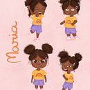 Meu projeto do curso: Ilustração de personagens de livros com Procreate . % Aline Tavares tarafından hazırlanan Geleneksel illüstras, on, Karakter Tasarımı, Dijital İllüstras, on, Çocuk İllüstras, onu, Ve Anlatı projesi - 05.26.2023