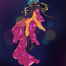 My project for course: Stylized Character Illustration: From Reference to Drawing. Un proyecto de Ilustración tradicional, Diseño de personajes e Ilustración digital de diana_mikanova - 02.08.2023