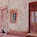 Mi proyecto del curso: Técnicas modernas para paisajes urbanos en acuarela. Un proyecto de Pintura y Pintura a la acuarela de chotepinta - 23.06.2023