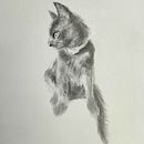 Mi proyecto del curso: Dibujo expresivo con carboncillo. Un progetto di Belle arti, Disegno, Disegno di ritratti e Illustrazione naturalistica di Nefi Benitez Arzaluz - 22.06.2023