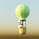 Mi proyecto del curso: Introducción al diseño y modelado 3D con Blender. Motion Graphics, Character Design, Product Design, and 3D Modeling project by Maria del mar Serra - 06.19.2023