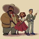 Mi proyecto del curso: Diseño de personajes con anatomía estilizada . Ilustrasi tradisional, Desain Karakter, Menggambar, Dan Gambar Gambar proyek oleh Alex Vargas - 06.19.2023