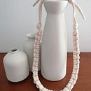 My project for course: Rope Jewelry for Beginners: Make Your Own Necklaces. Un projet de Artisanat, Design de bijoux, Macramé , et Design textile de cirenu - 25.06.2023