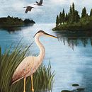 My final project for the course: Atmospheric Scenes in Procreate: Painting with Colors and Light . Ilustrație tradițională & Ilustrație digitală de ellamosk - 06.25.2023