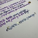 Mi proyecto del curso: Caligrafía con pinceles de agua para principiantes Ein Projekt aus dem Bereich Kalligrafie und Aquarellmalerei von Sandy Campaña Naranjo - 26.06.2023