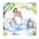 Mi proyecto del curso: Ilustración en acuarela con influencia japonesa. Un proyecto de Ilustración tradicional, Dibujo y Pintura a la acuarela de Fernanda Loman - 27.06.2023
