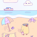 Mi proyecto del curso: Diseño de mundos kawaii: crea ilustraciones alegres Ein Projekt aus dem Bereich Design von Figuren, Digitale Illustration und Manga von ilustrapez - 27.06.2023