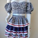 Meu projeto do curso: Molde e confecção de uma saia sob medida. Un proyecto de Diseño de moda y Costura de Elizete de Andrade Amorim - 25.06.2023